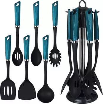 Michelino K&uuml;chenhelfer 7-teilig Dunkelblau 47003