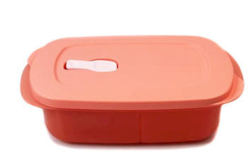 Tupperware Mikrowelle CrystalWave 1 L lachs mit Abtrennung Mikro Micro Crystal Wave Plus Fix