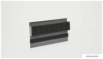 Kesseböhmer Linero MosaiQ Magnet-Messerhalter 2, Relingsystem, schwarz matt