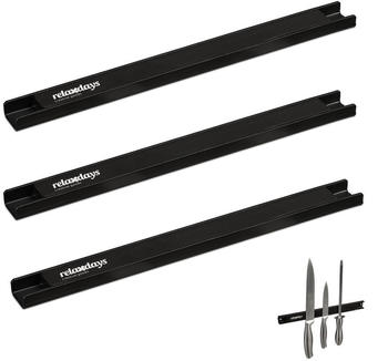 Relaxdays 3er Set Magnetleiste 30 cm