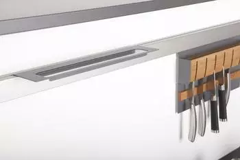 Sotech Linero MosaiQ Tuchleiste oben, graphitschwarz, 350mm