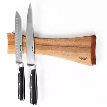 LuxusKollektion Magnetmesserleiste Schmetterlingsfl&uuml;gel-Design, Holz, 40,6cm
