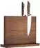 LuxusKollektion Magnetischer Messerblock, Holz, Bambus/Walnuss