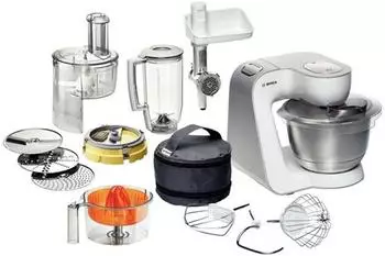 Bosch Styline MUM 54251 weiß/silber