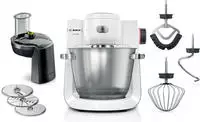 BOSCH K&uuml;chenmaschine "Serie 6 MUMS6EW13D, Durchlaufschnitzler,...