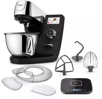 Tefal I-Coach Touch Küchenmaschine Qb9518 Schwarz