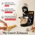 Tefal I-Coach Touch Küchenmaschine Qb9518 Schwarz
