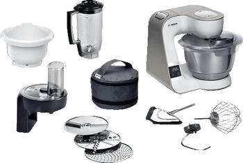 Bosch MUM5XW34 K&uuml;chenmaschine Wei&szlig; Champagne