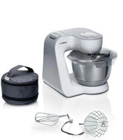BOSCH K&uuml;chenmaschine "MUM58200 Serie 4" Zubeh&ouml;rtasche, Edelstahlsch&uuml;ssel
