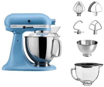 KitchenAid Artisan 5KSM175PS Velvet Blue mit Glassch&uuml;ssel