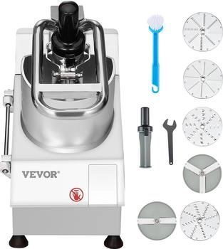 VEVOR Küchenmaschine 6 Klingen Edelstahl