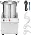 VEVOR Küchenmaschine Gemüsezerkleinerer Edelstahl-Mixer 10L