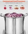 VEVOR Küchenmaschine Gemüsezerkleinerer Edelstahl-Mixer 10L