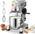 VEVOR Küchenmaschine Standmixer 1100W Knetmaschine 18,7L