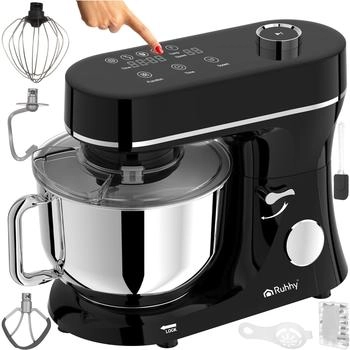 Ruhhy K&uuml;chenmaschine 25727 schwarz/silber
