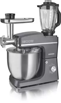 Heinrich&acute;s K&uuml;chenmaschine HKM 8083 grau