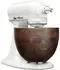 KitchenAid Artisan 5KSM156WBEPL Porcelain White Wood Bowl