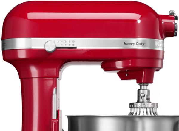 Leistung & Allgemeine Daten KitchenAid Heavy Duty 1.3 HP 5KSM7591X EER empire rot