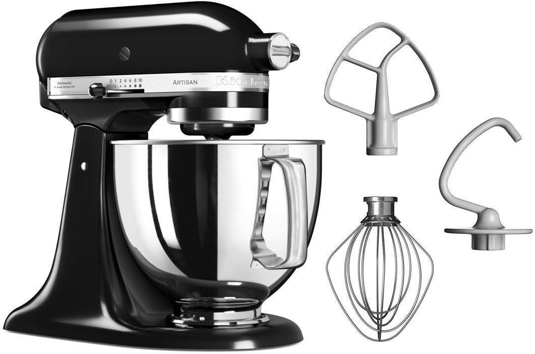 KitchenAid Artisan 5KSM125 EOB Onyx Black Test TOP Angebote ab 389,99 €  (Juli 2023)