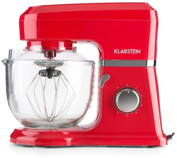 Allgemeine Daten & Eigenschaften Klarstein Allegra Rossa Küchenmaschine 800 W 3 l Glasschüssel rot