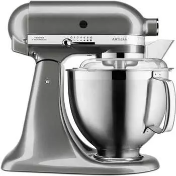 KitchenAid Artisan 5KSM185PS EMS medaillon-silber
