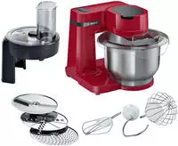 BOSCH K&uuml;chenmaschine "MUMS2EB01 MUM Serie 2" Durchlaufschnitzler, 3 Reibescheiben,