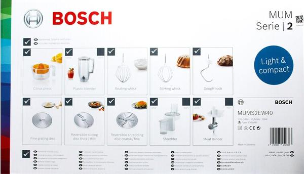 Ausstattung & Eigenschaften Bosch MUMS2EW40
