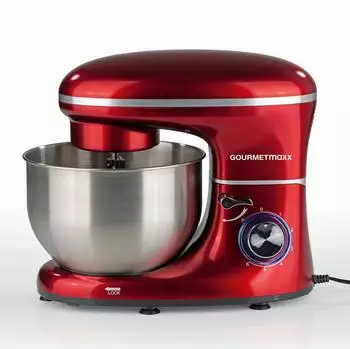 GOURMETmaxx Küchenmaschine 1500W rot