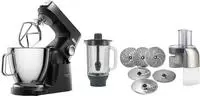 Kenwood K&uuml;chenmaschine "Titanium Chef Baker KVC85.004BK" 3-teiliges Patisserie-Set,