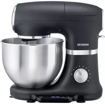 Severin KM 3898 Küchenmaschine matt Schwarz