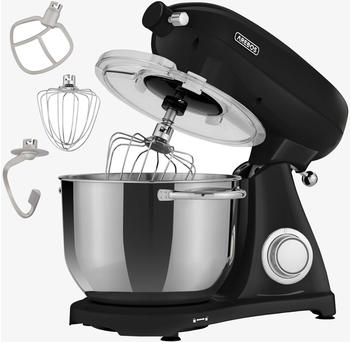 Arebos Küchenmaschine Retro 1800W schwarz Arebos Küchenmaschine Retro 1800W schwarz