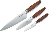 GRAEF KN 5150 K&uuml;chenmesserset 3-teilig Solinger Klingen 9cm/13cm/20cm 1 (KN 5150)
