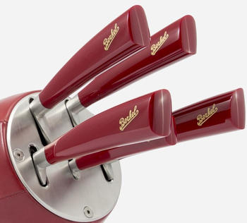 Berkel Messerblock Elegance Sense 5-tlg. rot