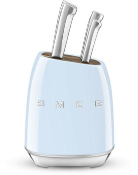 Smeg Knife Block 50's Style Pastel Blue Smeg Knife Block 50's Style Pastel Blue
