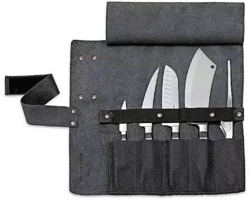 Friedr.Dick Leder-Rolltasche 1905 5-teilig Schwarz