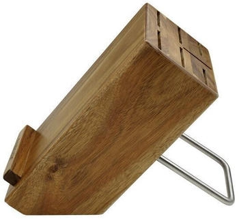Nirosta Block for 7 knives with tablet stand