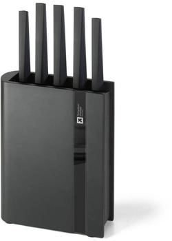Richardson Sheffield Edge Black 5-Piece Kitchen Knife Block