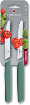 Victorinox Swiss Modern Tomaten & Tafelmesser 2er Set salbeigrün