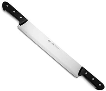 Arcos 16 Inch Nitrum Stainless Steel and 400 mm Blade,1150 gr Ergonomic Polyoxymethylene POM Handle Series Universal Color Black
