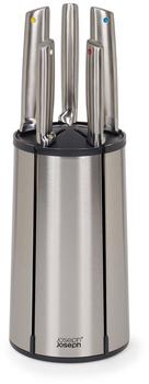 Joseph Joseph Elevate - Steel Knives Carousel 5-piece Set with Rotating stainless-steel Japanese stainless-steel blades fingerprint-proof coating and non-slip base
