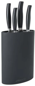 Arcos Forged Set 4 Pieces ( + + + ) Nitrum Stainless Steel Polypropylene POM Handle Series Clara Black Color