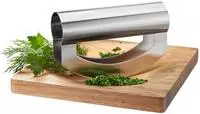 GEFU Wiegemesser "VIAVO" Edelstahl, Pr&auml;zise Klinge, ergonomischer Griff. Wiegebrett: