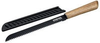 NIROSTA 41874, NIROSTA Brotmesser Flow Fair schwarz, 33,5cm
