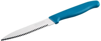Nirosta Küchenmesser gezahnt Elemental, 10cm Klinge, blau