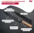 Nirosta Kochmesser Flow, 20,5cm Edelstahl-Klinge