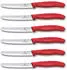 Victorinox Swiss Classic Tomaten- und Wurstmesser mit Wellenschliff, 11 cm in kale green