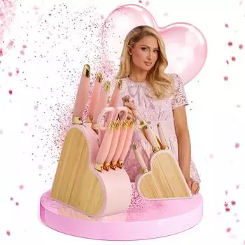 Paris Hilton Messerblock-Set, 10-teilig