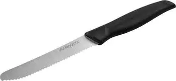 Nirosta Fr&uuml;hst&uuml;cksmesser, 20cm, schwarz