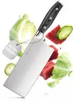 R&Ouml;SLE Kochmesser "Chinesisches Messer WOLFGREY, 18 cm, Griff Pakka"
