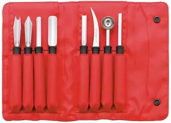 Triangle Schnitzmesser-Set Professional, 8-teilig